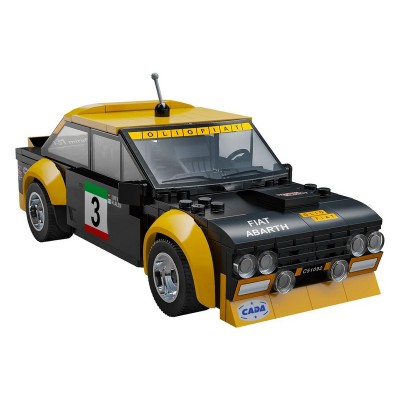 Радиоуправляемый конструктор CaDA спортивная машинка Fiat Abarth 131 1/24 (216 деталей)