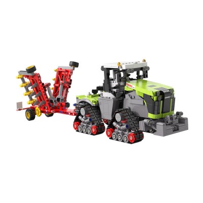 Конструктор CaDA трактор CLAAS XERION 5000 TRAC TS 1/32 (1336 деталей)