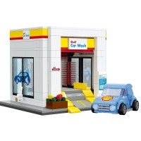 Конструктор CaDA автомойка Shell (294 детали) Конструктор CaDA автомойка Shell (294 детали)