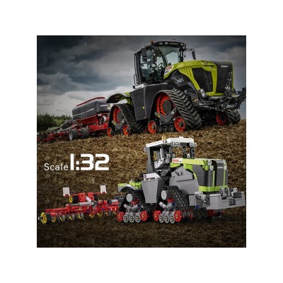 Конструктор CaDA трактор CLAAS XERION 5000 TRAC TS 1/32 (1336 деталей)