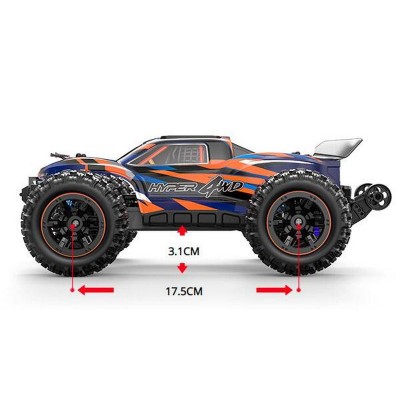 Радиоуправляемый монстр MJX Hyper Go 16108 (оранжевый) 4WD 2.4G LED 1/16 RTR