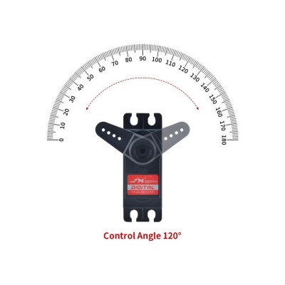 Сервомашинка цифровая JX Servo PDI-HV6223MG (62г/23/0.16/8.4V) стандартная