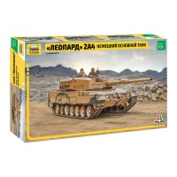 Сборная модель ZVEZDA Немецкий основной танк "Леопард" 2А4, 1/35 Сборная модель ZVEZDA Немецкий основной танк "Леопард" 2А4, 1/35