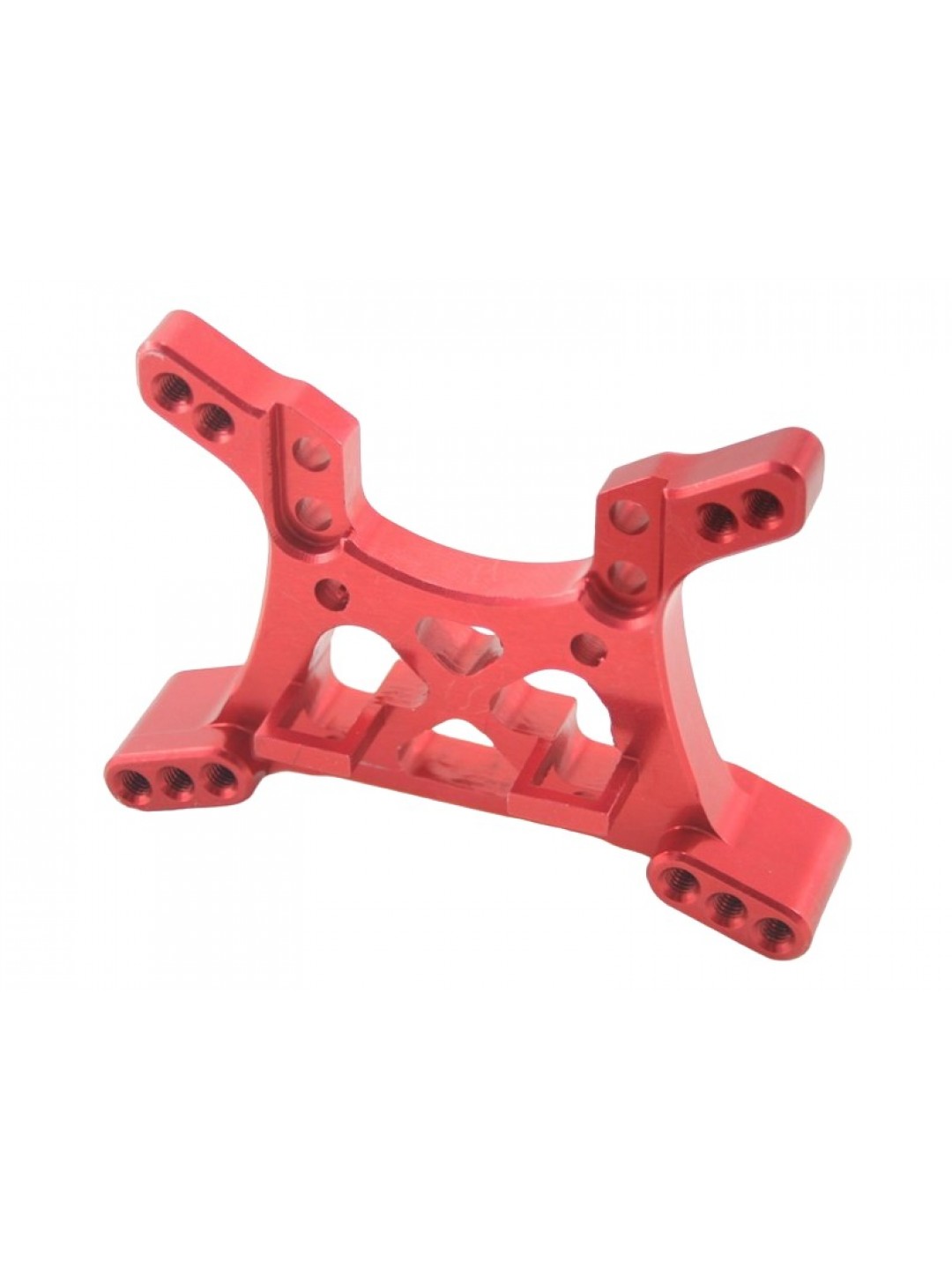 Алюминиевая стойка амортизаторов V2 для Remo Hobby 1/16, красная