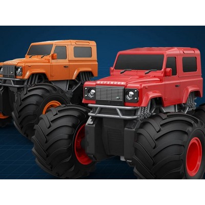 Радиоуправляемая машина-амфибия Double Eagle Land Rover Bigfoot 1/18 4WD 2.4G RTR