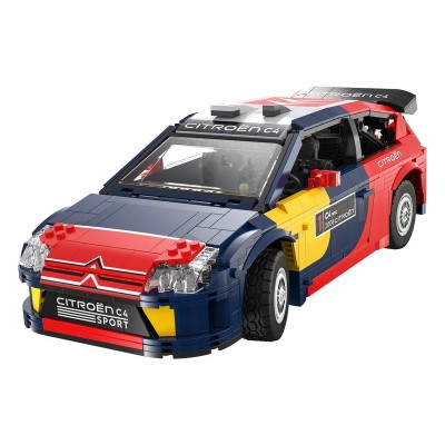 Конструктор CaDA раллийный автомобиль 2008 Citroen C4 WRC 1/12 (1569 деталей)