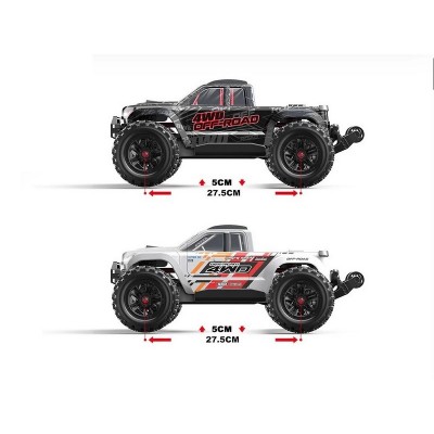 Радиоуправляемый монстр MJX Hyper Go 10208 (черный) Brushless 4WD 2.4G LED 1/10, без ЗУ и акб