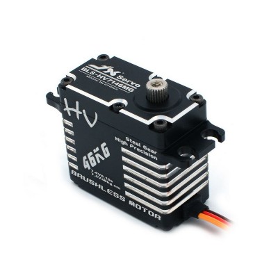 Сервомашинка цифровая JX Servo BLS-HV7146MG (71г/47.8/0.10/7.4V) бесколлекторная, Full metal