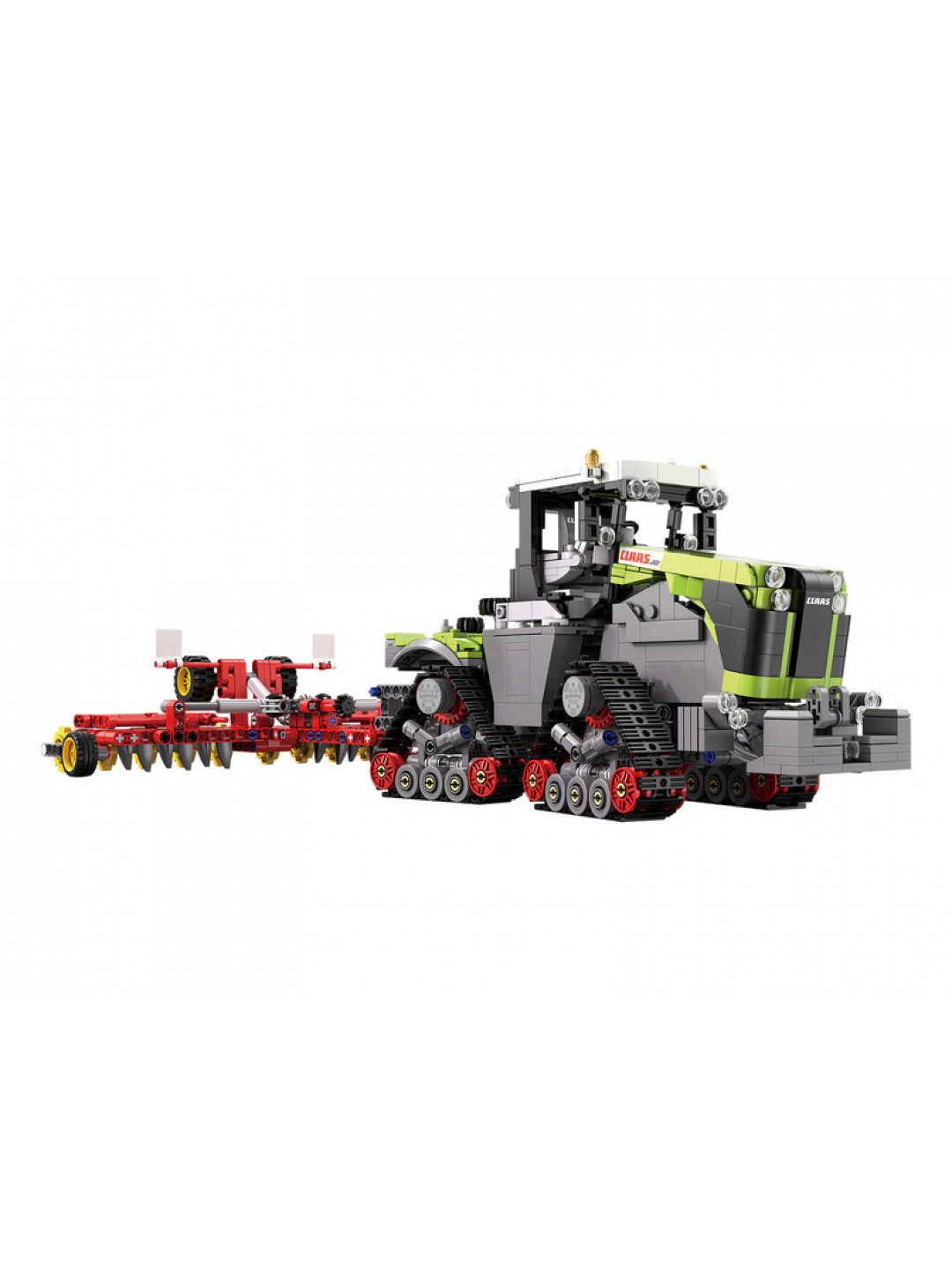 Конструктор CaDA трактор CLAAS XERION 5000 TRAC TS 1/32 (1336 деталей)