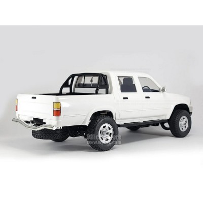 Радиоуправляемая машина WPL пикап Hilux Crew Cab (белая) 4WD 2.4G 1/16 RTR