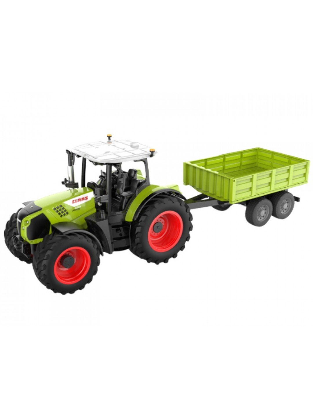 Радиоуправляемый трактор с прицепом Double Eagle CLAAS ARION 660 1/16 2.4G RTR