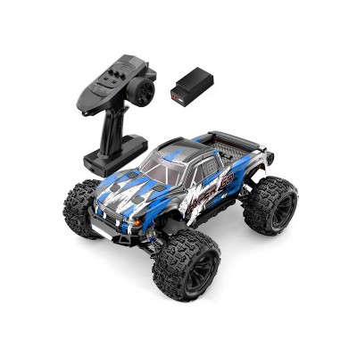 Радиоуправляемый монстр MJX Hyper Go H16H (синий) 4WD 2.4G LED GPS 1/16 RTR