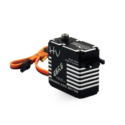 Сервомашинка цифровая JX Servo BLS-HV7146MG (71г/47.8/0.10/7.4V) бесколлекторная, Full metal