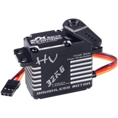 Сервомашинка цифровая JX Servo BLS-HV7132MG (71г/32.5/0.07/7.4V) бесколлекторная, Full metal