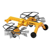 Прицеп для трактора Double Eagle двойная роторная валковая косилка 1/24 Прицеп для трактора Double Eagle двойная роторная валковая косилка 1/24