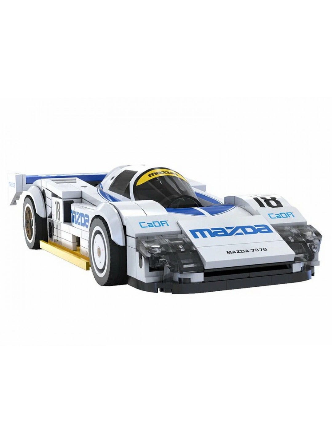 Конструктор CaDA спортивная машинка MAZDA 787B (#18) 1991 1/24 (242 детали)