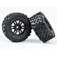 Колесо в сборе 14300D1 для автомодели MJX 14209, 2 шт Колесо в сборе 14300D1 для автомодели MJX 14209, 2 шт