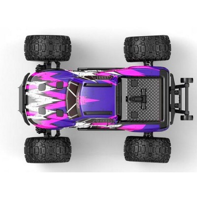 Радиоуправляемый монстр MJX Hyper Go H16H (фиолетовый) 4WD 2.4G LED GPS 1/16 RTR