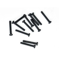 Винты с полукруглой головкой 2,6х15мм для автомоделей MJX 1/14, 1/16, 12шт Винты с полукруглой головкой 2,6х15мм для автомоделей MJX 1/14, 1/16, 12шт
