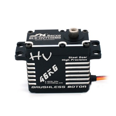 Сервомашинка цифровая JX Servo BLS-HV7146MG (71г/47.8/0.10/7.4V) бесколлекторная, Full metal