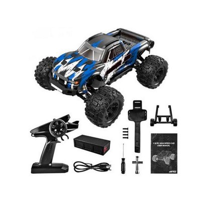 Радиоуправляемый монстр MJX Hyper Go H16H (синий) 4WD 2.4G LED GPS 1/16 RTR