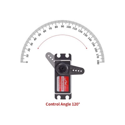 Сервомашинка цифровая JX Servo CLS6322HV (63г/21.06/0.07/7.4V) Ecoboost