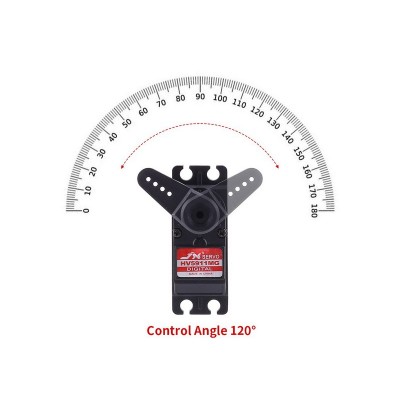 Сервомашинка цифровая JX Servo PDI-HV5911MG (59.3г/11.25/0.072/8.4V) стандартная