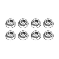 Гайка М3 для автомоделей MJX 10208, 8шт Гайка М3 для автомоделей MJX 10208, 8шт