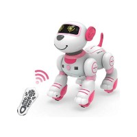 Радиоуправляемый робот-собака Volantex RC Умный друг звук, свет, танцы, розовая Радиоуправляемый робот-собака Volantex RC Умный друг звук, свет, танцы, розовая