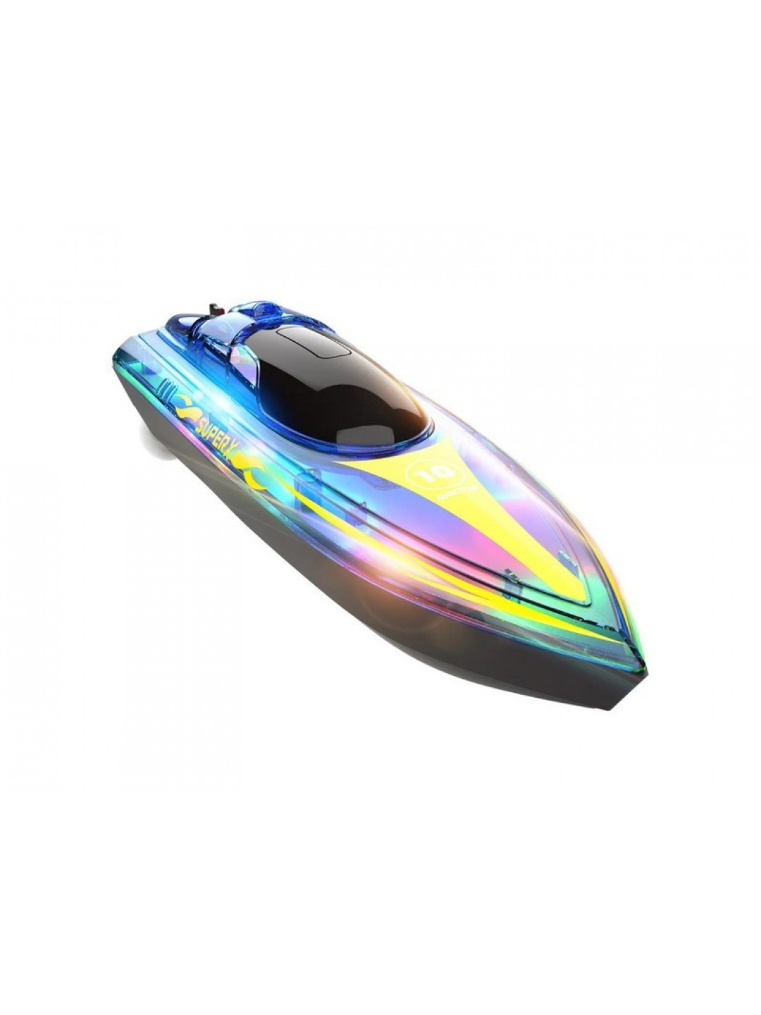 Радиоуправляемый катер Flytec V555 с подсветкой 2.4G RTR