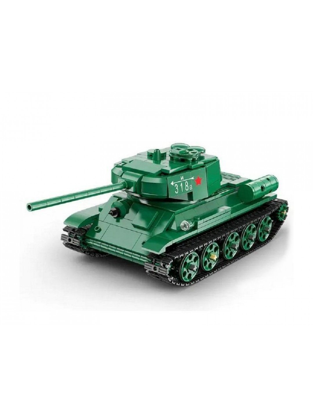 Радиоуправляемый конструктор CaDA MASTER Советский танк Т-34 1/35 (722 детали)