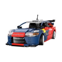 Радиоуправляемый конструктор CADA раллийный автомобиль Citroën C4WRC 1/20 (329 деталей) Радиоуправляемый конструктор CADA раллийный автомобиль Citroën C4WRC 1/20 (329 деталей)