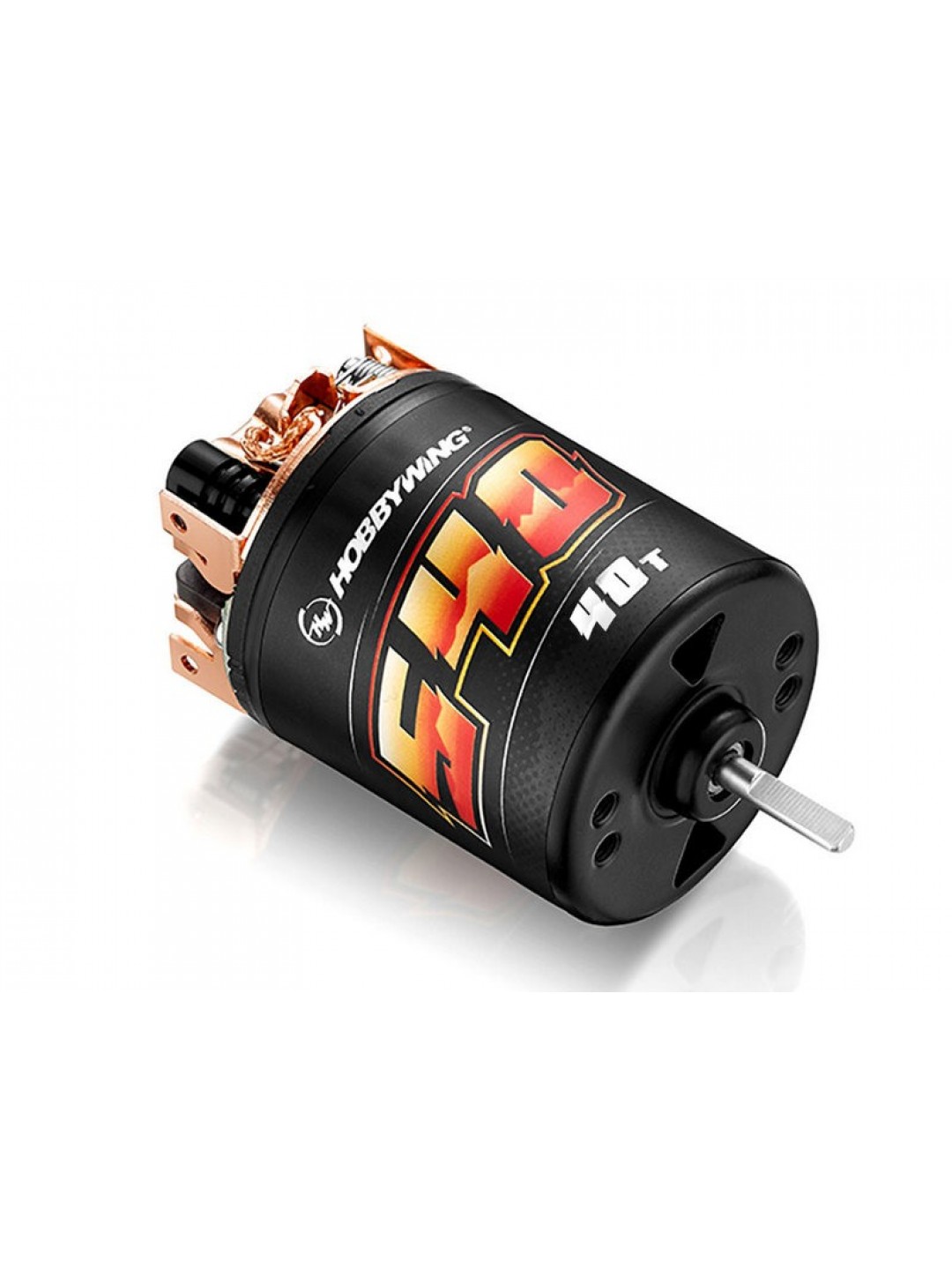 Коллекторный мотор Hobbywing QUICRUN Brushed 540-40T (40TKV, 3,175/16,3мм, 1/10)