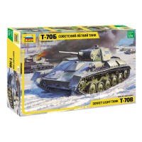 Сборная модель ZVEZDA Советский легкий танк Т-70Б, 1/35 Сборная модель ZVEZDA Советский легкий танк Т-70Б, 1/35