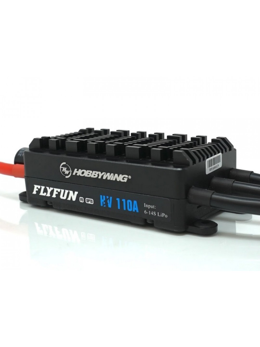 Бесколлекторный регулятор Hobbywing FLYFUN-110A-HV-OPTO-V5 (110A-140A, Aircraft)
