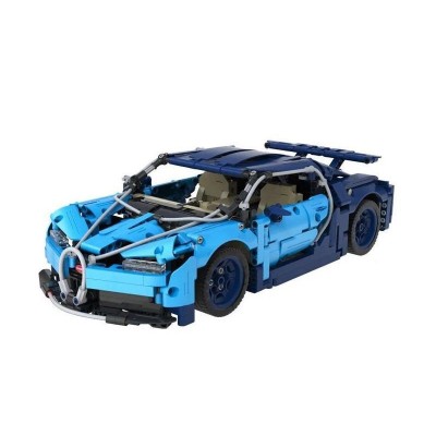 Конструктор CaDA спортивный автомобиль Blue Phantom 1/12 (1200 деталей)