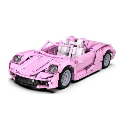 Конструктор CaDA спортивный автомобиль Pink Holiday 1/12 (1181 деталь)