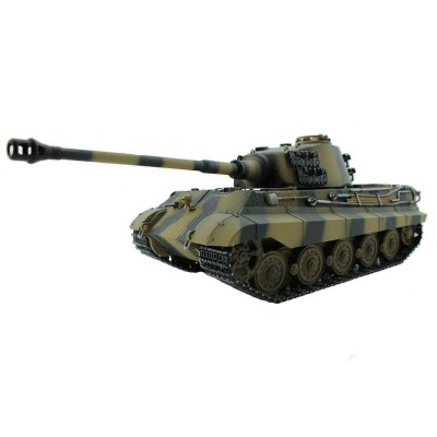 Радиоуправляемый танк Torro King Tiger, башня Henschel (Metal Edition) 1/16, ИК-пушка V3.0 2.4G RTR