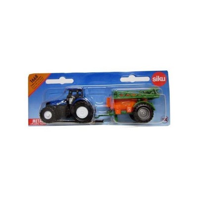 Трактор  Siku 1668 New Holland с опрыскивателем