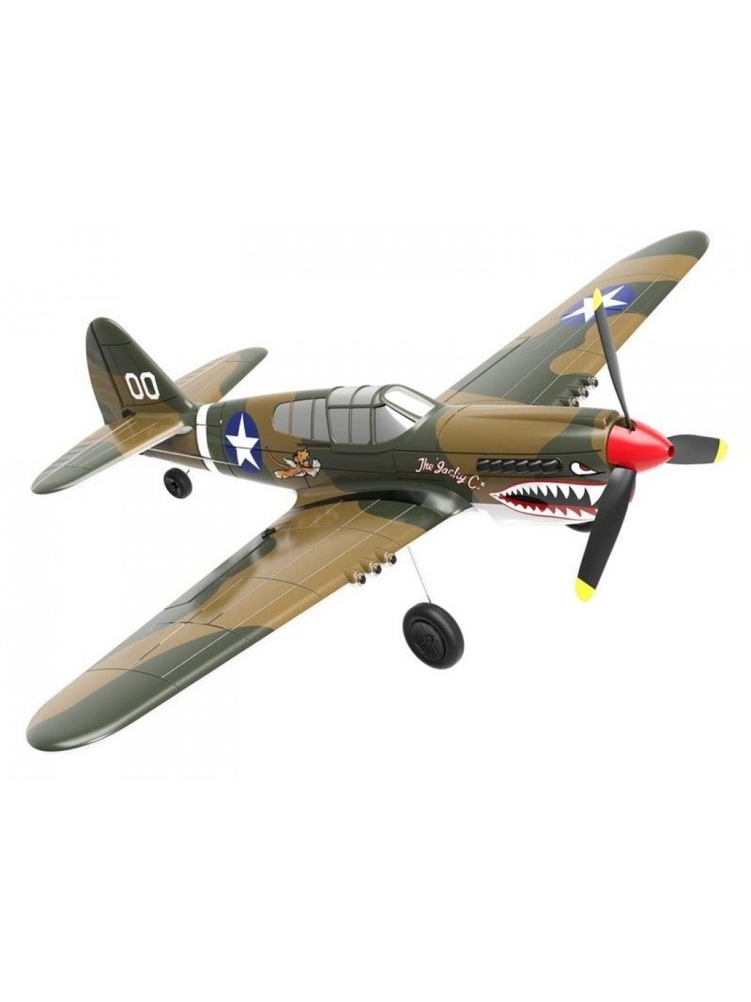Радиоуправляемый самолет Volantex RC P40 Warhawk 400мм 2.4G 4ch LiPo RTF with Gyro