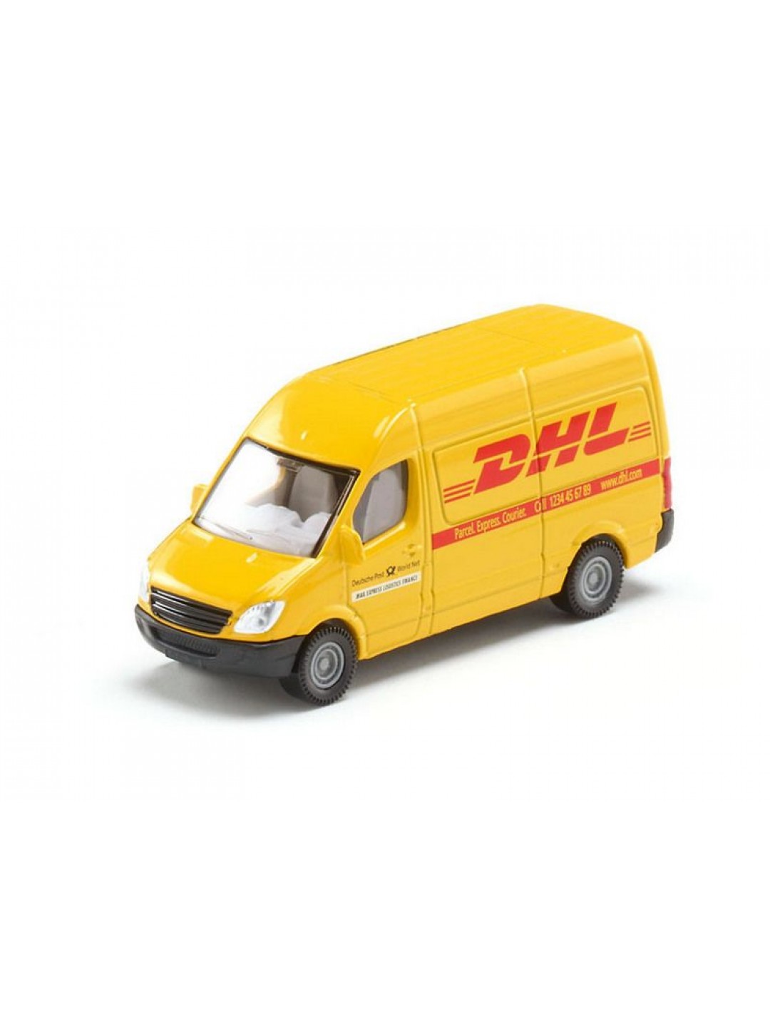 Фургон Siku 1085 DHL 1/87, 7.4 см, желтый