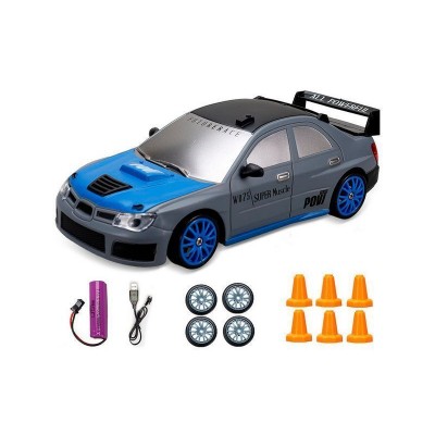 Радиоуправляемая машина дрифт HB Subaru WRX 4WD+акб 1/24