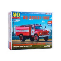 Сборная модель AVD Пожарная автоцистерна АЦ-30(53)-106Г, 1/43 Сборная модель AVD Пожарная автоцистерна АЦ-30(53)-106Г, 1/43