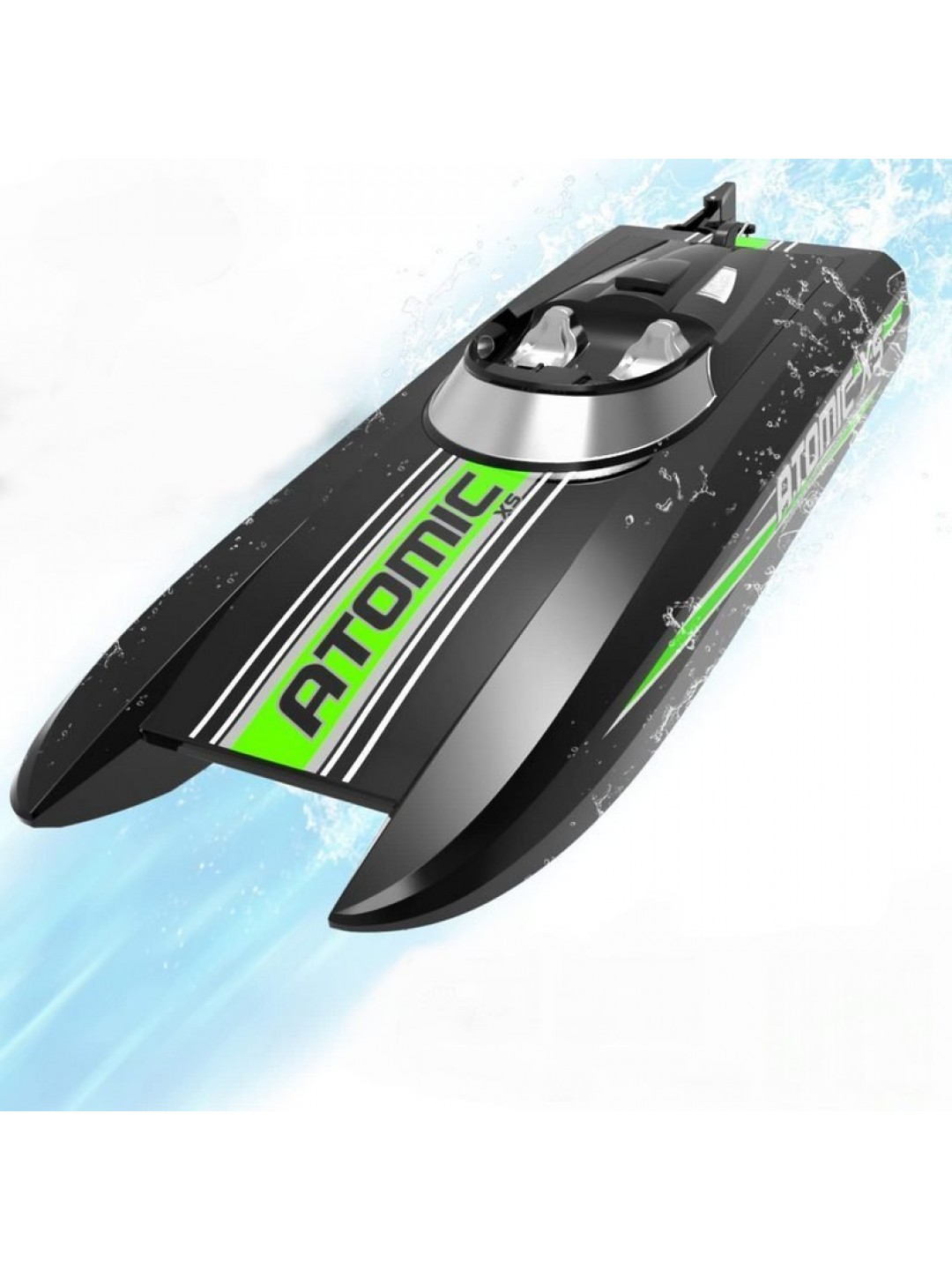 Радиоуправляемый катер Volantex RC AtomicXS черный 2.4G LiPo RTR
