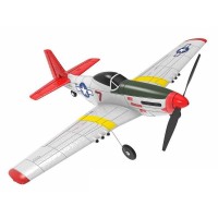 Радиоуправляемый самолет Volantex RC P51D 400мм (красный) 2.4G 4ch LiPo RTF with Gyro Радиоуправляемый самолет Volantex RC P51D 400мм (красный) 2.4G 4ch LiPo RTF with Gyro