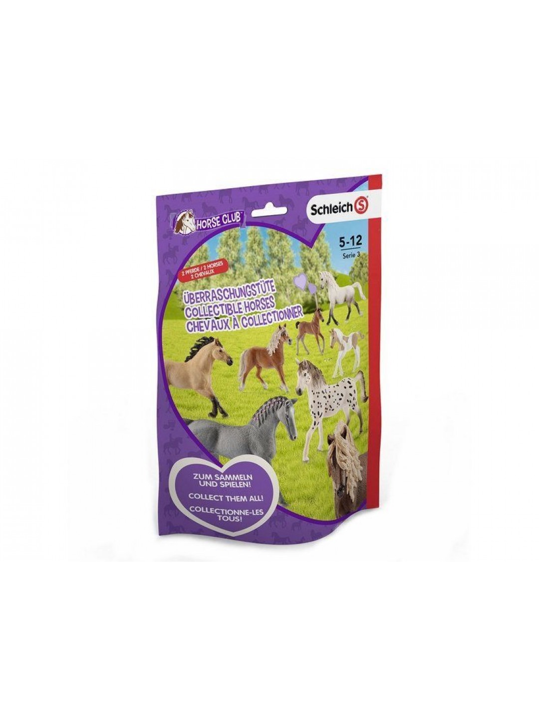 Фигурка Schleich Пакетик-сюрприз с 2 фигурками Horse Club Serie 3