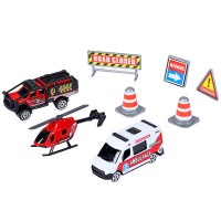 Набор металлических машинок AUTODRIVE JB0403982 Служба спасения 3шт, в/к 23*17,5*4см. Набор металлических машинок AUTODRIVE JB0403982 Служба спасения 3шт, в/к 23*17,5*4см.