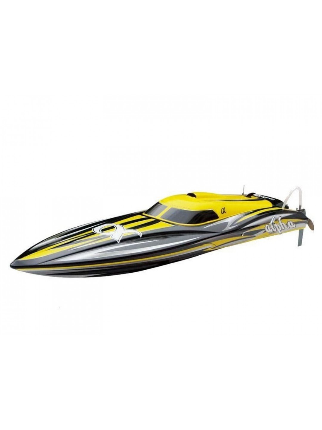 Радиоуправляемый катер Joysway Alpha Yellow Brushless 4S Li-Po 2.4G RTR