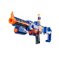 Автомат с мягкими пулями на батарейках "BlazeStorm" ZC7056+лазер Автомат с мягкими пулями на батарейках "BlazeStorm" ZC7056+лазер