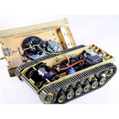 Р/У танк Taigen 1/16 Panzerkampfwagen III (Германия) дым, свет V3 2.4G RTR камуфляж